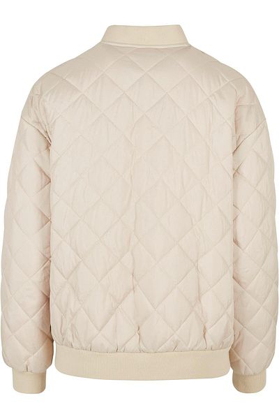 Urban Classics Damen Ladies Oversized Diamond Quilted Bomber Jacket