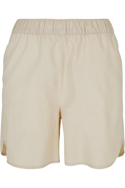 Urban Classics Damen Ladies Linen Mixed Shorts