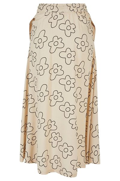 Urban Classics Damen Ladies Viscose Midi Skirt