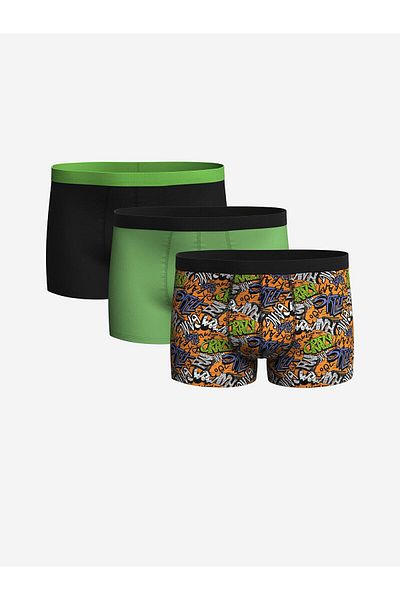 LC Waikiki Standard Mold Cotton Flexible Men's Boxers 3-Piece