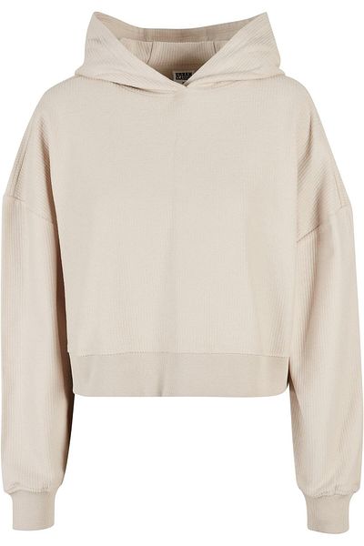 Urban Classics Damen Ladies Oversized Short Rib Hoody