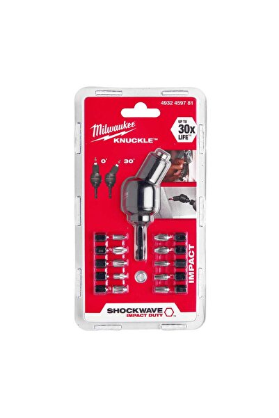 Milwaukee Knuckle Bits Uç Seti 10 Parça