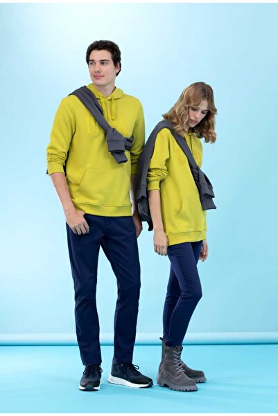 U.S. Polo Assn. Unisex Basic φούτερ με κουκούλα Oversize 3 κλωστών