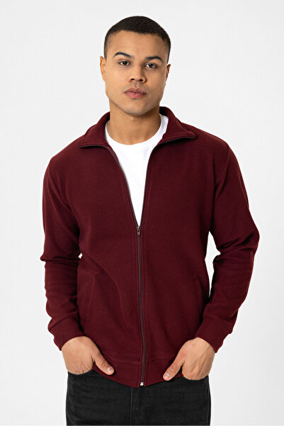 Çukurova سترة صوفية بسحاب من القماش المحبوك من Cukurova Thessaloniki