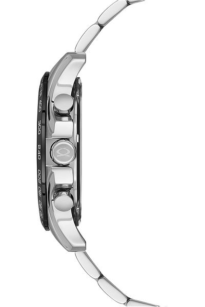 Nacar Safir Glass Sports Silver Men's Wristwatch Nc34- 290023 -Anm