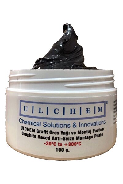 ULCHEM Grafit Gres Yağı ve Montaj Pastası 800°C - 100 gram