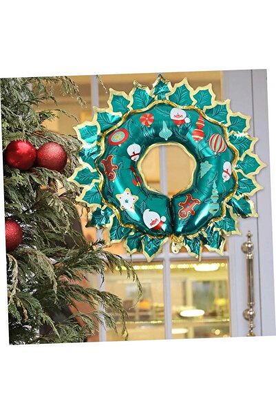 JM بالون رقائق عيد الميلاد ذو الاستخدام المزدوج مناسب لنفخ الهيليوم والرياح