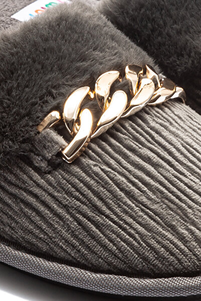 Twigy Gray Nora Women's House Slippers - Size 36/41