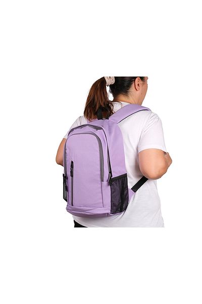 Bagacar 1125 Μοντέλο Σχολικό και Καθημερινής Χρήσης Σακίδιο πλάτης λιλά
