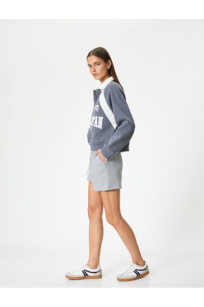 Koton Gray Women's Shorts - 4sal40005ık