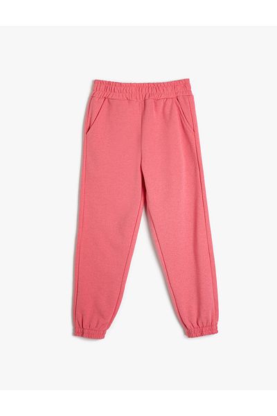 Koton Basic φούτερ Jogger με ελαστική μέση στην τσέπη
