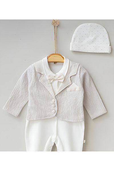 BEREKET BABY 0-9Ay Abundance Baby Jumpsuit and Hat Set