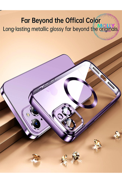 Molly Cd Luxury Silicone Case with Gold Lens Protector for Samsung Galaxy A21S (Compatible)