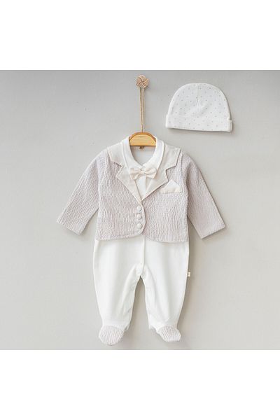 BEREKET BABY 0-9Ay Abundance Baby Jumpsuit and Hat Set