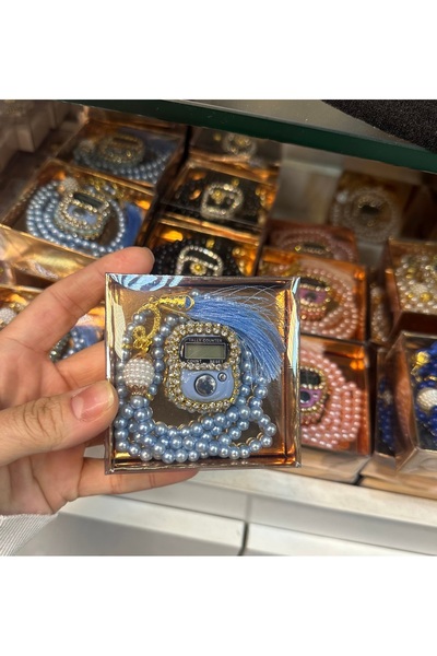 Mgs Σετ 10 χάντρες προσευχής με πέρλες και πέτρες υπενθύμισης - Παρακαλούμε να σημειώσετε το χρώμα