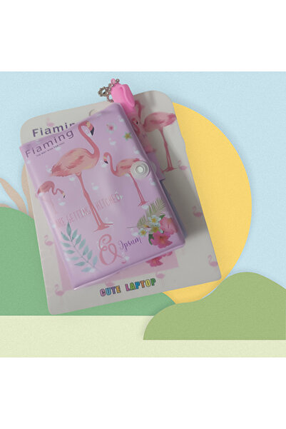 LADİJİTAL BASKI ÇÖZÜMLERİ Flamingo mini sveska i set olovki za decu