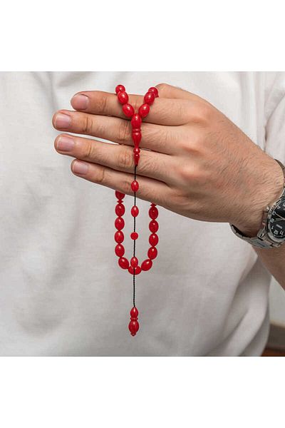 Skygo Pressed Amber Prayer Beads