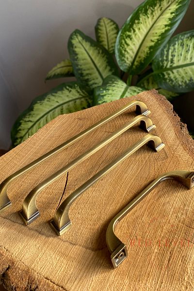 Red Level Laurel 128 mm Antique Yellow Modern Handle Models Luxury Country Kitchen Cabinet Drawer Furniture Handle
