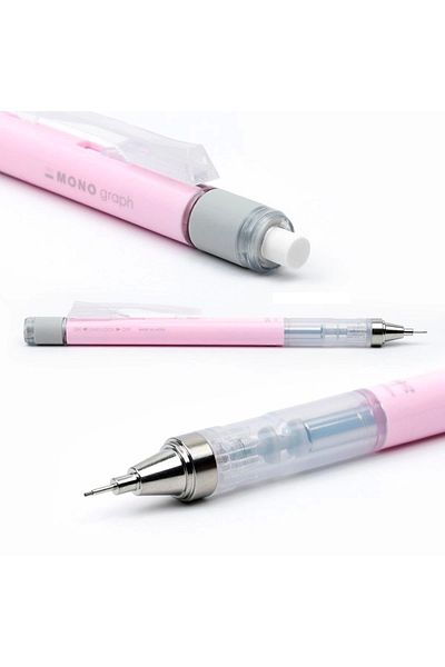 Tombow 0.5 Mm Versatil Pen with Blister - Mono Graph Pastel, Pink