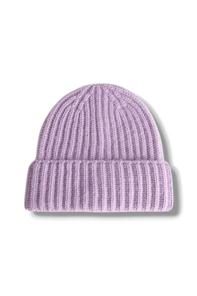 GONJUA Lilac Color Knitted Beanie