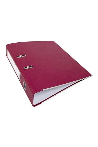 Noki Claret Red Narrow Plastic Folder - With Lighter, 1 Piece
