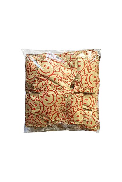 omeyva Paketli Cep Islak Mendil - 100'lü Paket - Afiyet Olsun Baskılı