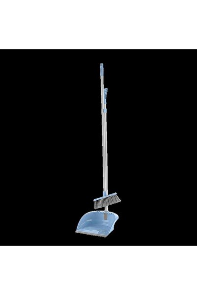 Titiz TP-158 Katlanır Saplı Süpürgeli Fırçalı Hazneli Kabinli Plastik Faraş S...