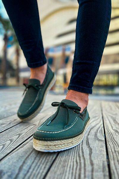 Chekich Ανδρικά παπούτσια Espadrille CH311 - KHAKI
