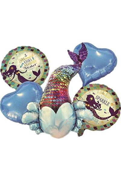 ZEAP Σετ μπαλονιών με θέμα την Γοργόνα