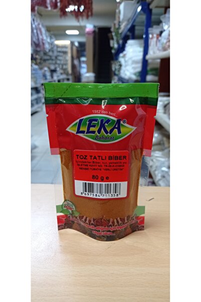 leka baharat Kırmızı Toz Tatlı Biber 80 g