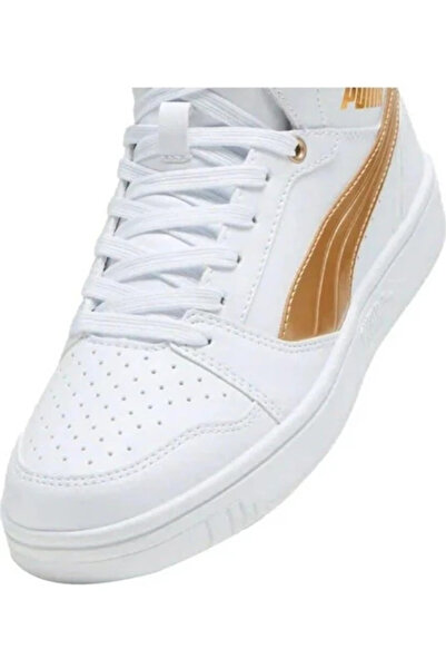 Puma Rebound V6 Metallic Dream Γυναικεία Casual Αθλητικά Παπούτσια 397474 ΛΕΥΚΟ