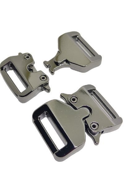 PARACORD Cobra 20 mm Tactical Black Buckle Clip