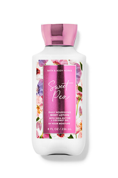 Bath & Body Works لوشن الجسم المغذي اليومي بخلاصة البازلاء الحلوة