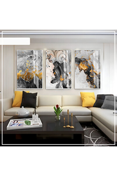 Harika bir ev ΥΠΕΡΑΣΤΗ | ΓΚΡΙ-ΜΑΥΡΟ-ΧΡΥΣΟ ΧΡΩΜΑ ΑΒΣΤΑΙΝΟ ΣΕΤ ΛΟΥΛΟΥΔΙΩΝ 01 | ...