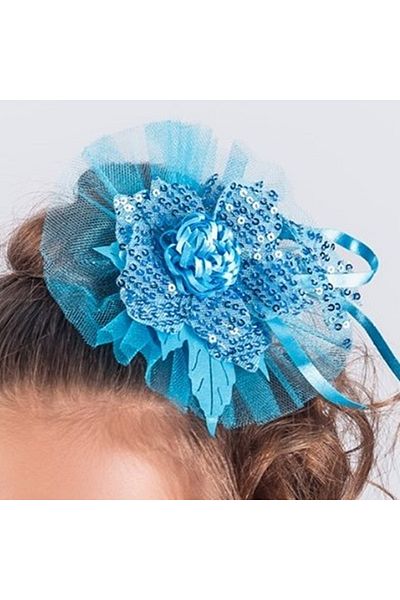Mnk Baby&Kids M00666 Μοντέλο Pompom Αξεσουάρ - Μανίκι και Κλιπ μαλλιών, ΜΠΛΕ