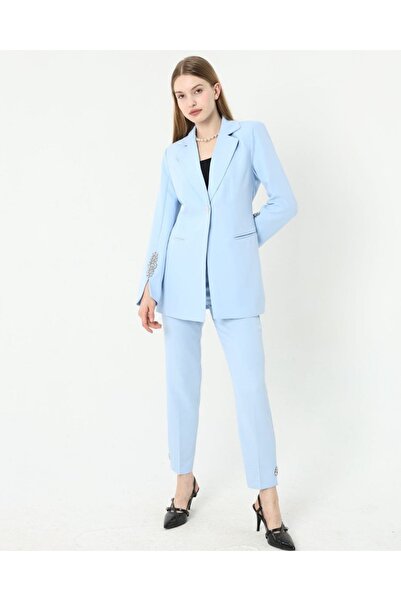 SPRING AUTUMN بدلة نسائية مرصعة بالأحجار