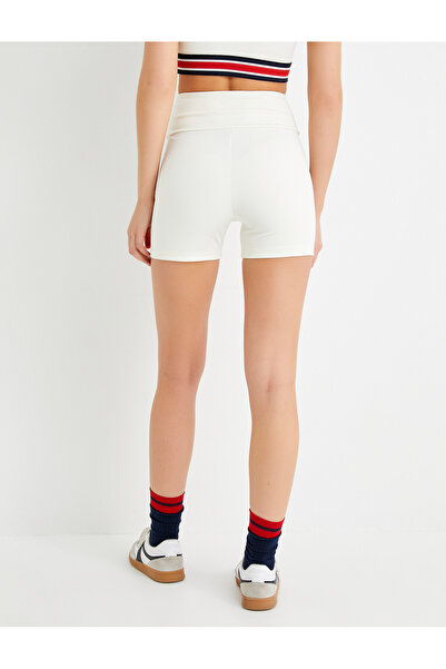 Koton Sportovní extra motorkářské legíny s vysokým pasem tkané Slim Fit