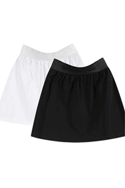 BENİMOLMALI Popo Kapatan Etek Tshirt Görünümlü Etek Tayt Üstü Mini Etek