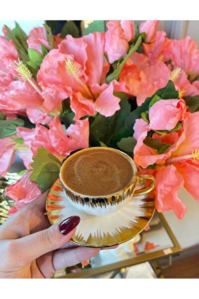 Sembol Moraless Kahve Fincanı Takımı 6 Kişilik Purebone-203