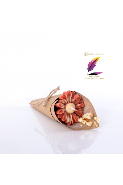 ÖZNUR ÖZTÜRK GALATA FOTOĞRAFÇILIK Demet şeklinde gül desenli mum