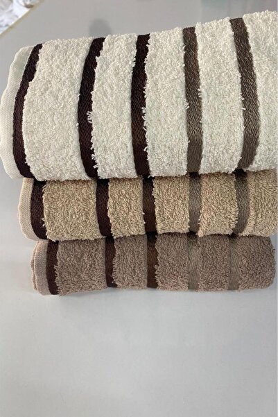 Çeyiz Diyarı Snow White Jacquard 3-Piece Hand Face Towel Set