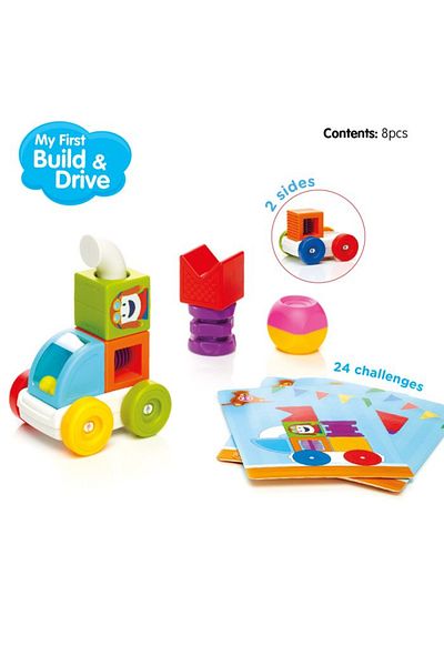 Bebeluc Set de constructie - Set SMARTMAX My first build and drive