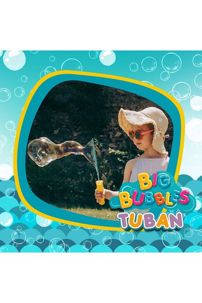 Tuban Giant soap bubbles set - sword accessory + 250 ml solution