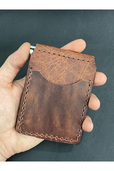 Elvis Store Genuine leather wallet with money clip card holder