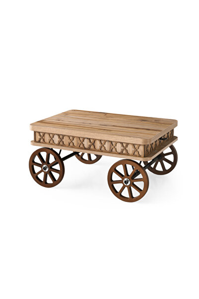 SEFA HOME 4 TEKERLEKLİ SİHİRLİ SEHPA