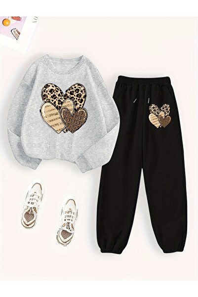 MODAVİBE Σετ φόρμας ZBK Fashion Crew Neck Casual - Κομψό και άνετο casual ντύ...