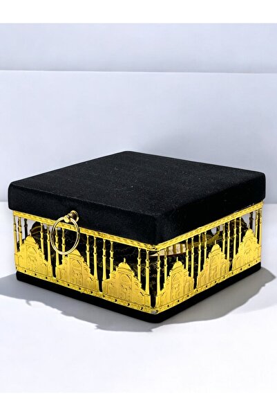 İPEK NEŞRİYAT İPEK HEDİYELİK Set cadou special în cutie - Motiv Cami, Coranul Sufuzat și Rozariul de perle