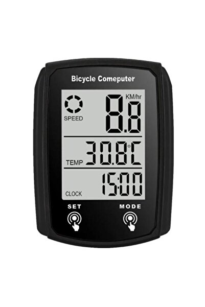 FORTE GT 6146 Wired Odometer Bicycle Speedometer Km Hour On-Board Computer