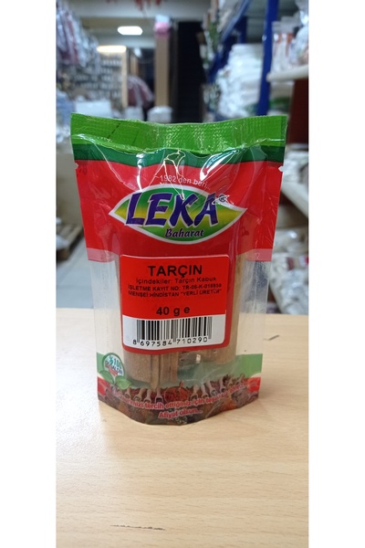 leka baharat Tarçın Kabuk 40 g – Yoğun Aromalı Baharat – Tatlı, Çay, Kahve ve Yemekler İçin