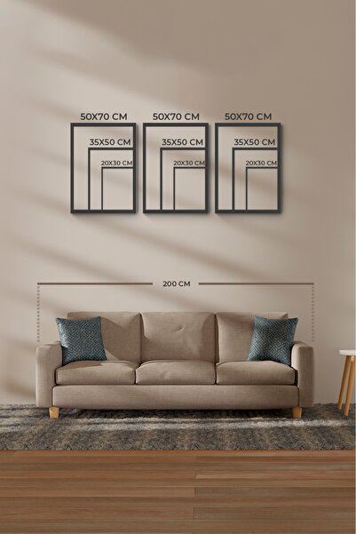 wudie Dekoratif 3lü tablo,Ahşap Çerçeveli,soyut tablo,duvar tablo,duvar susu,mutfak tablo cerceveli tablo
